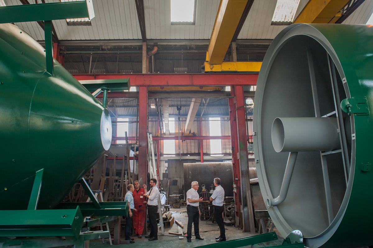 bespoke pressure vessels and steel fabrication manufacturers