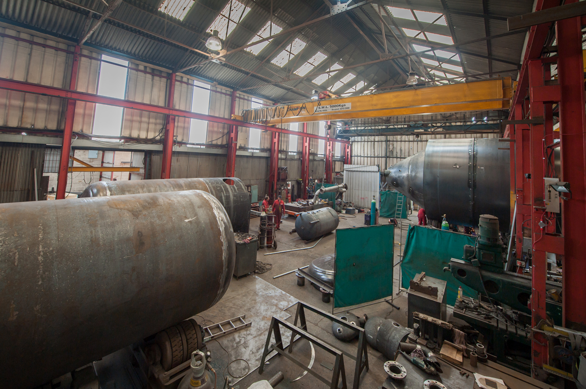 bespoke pressure vessels and steel fabrication manufacturers