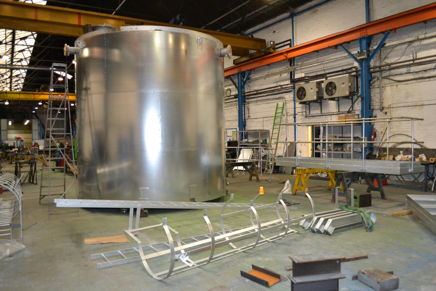 bespoke pressure vessels and steel fabrication
