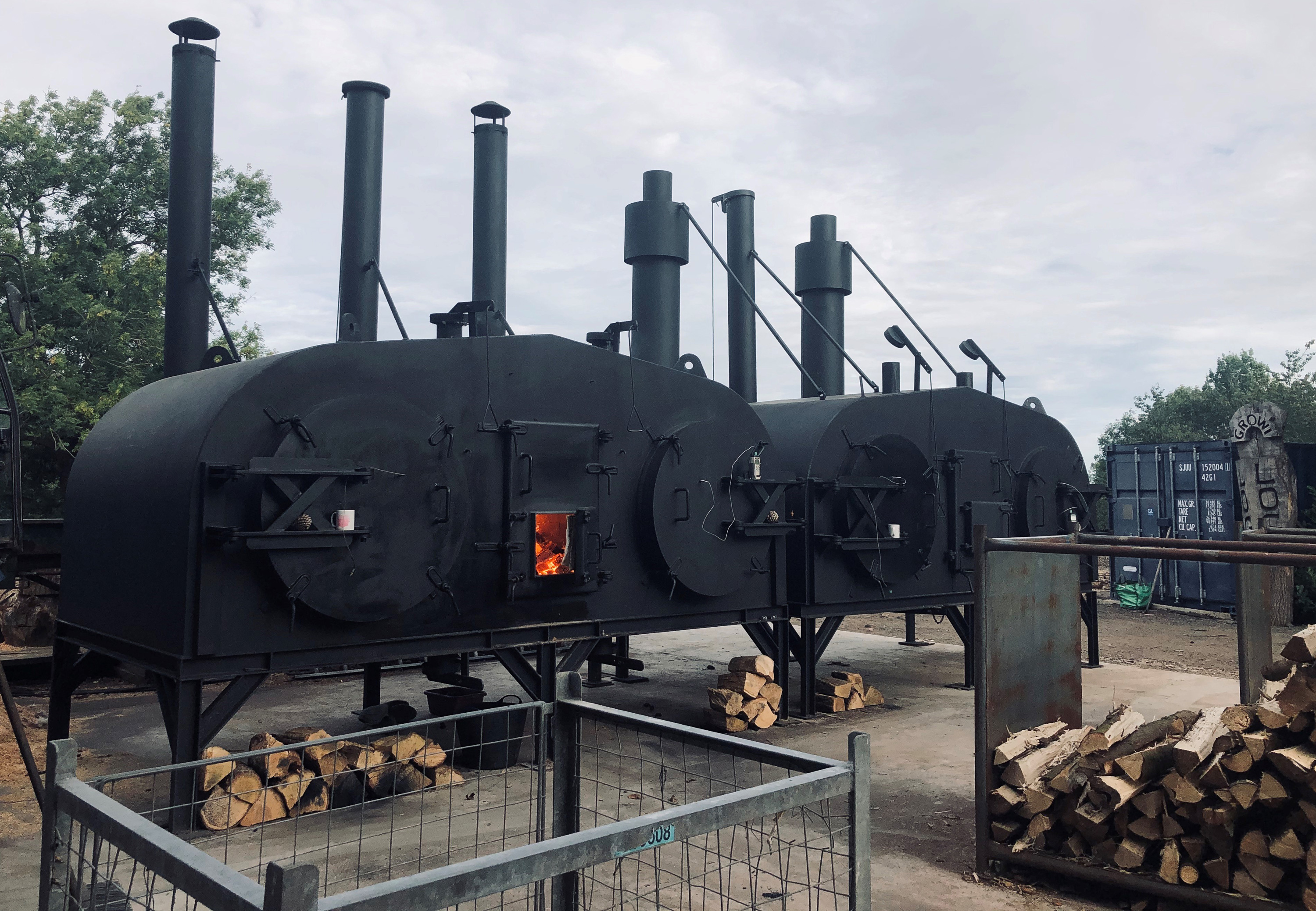 Charcoal Retorts Efficient Charcoal Production