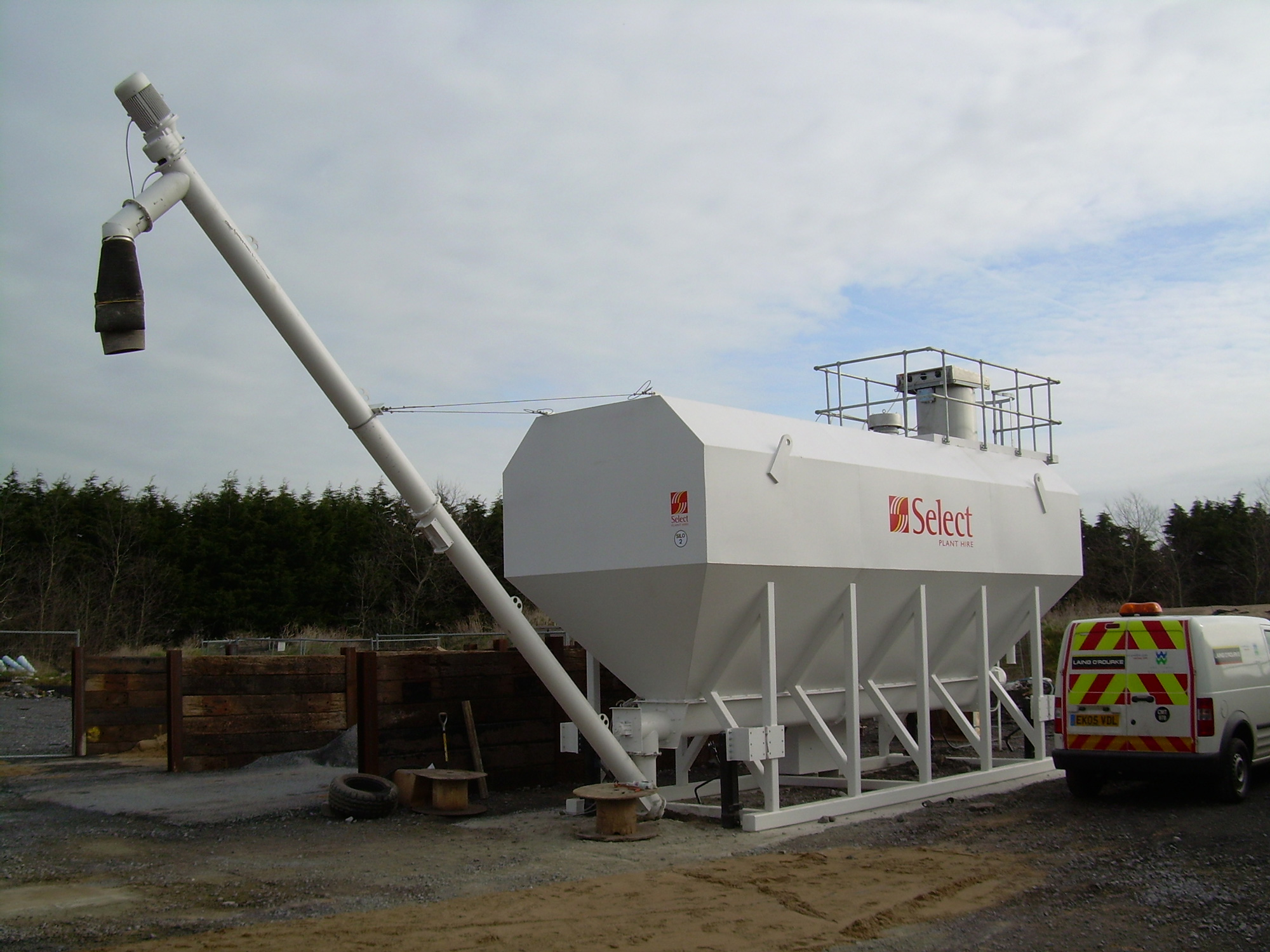 50t Low Level Silo