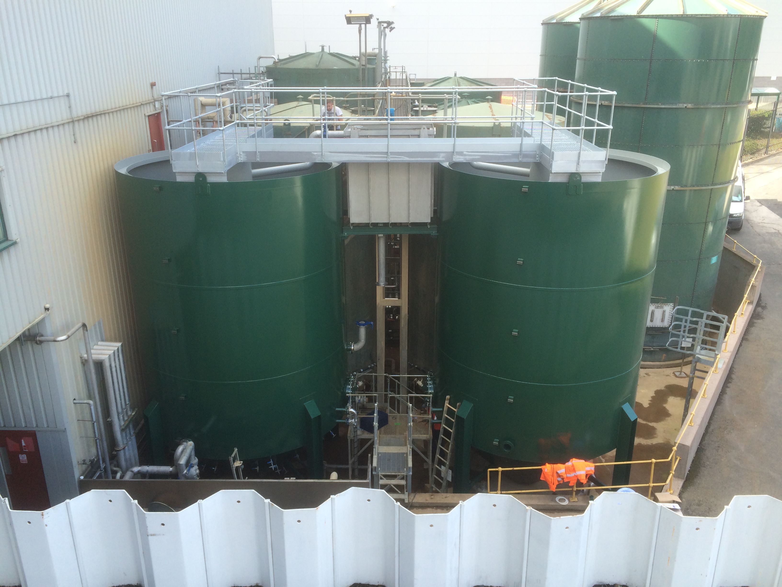 metal storage tanks